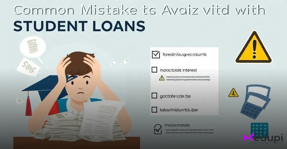 Common Mistakes to Avoid with Student Loans